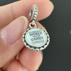 Pandora World Winter Games Turin 2025 Exclusive Charm
